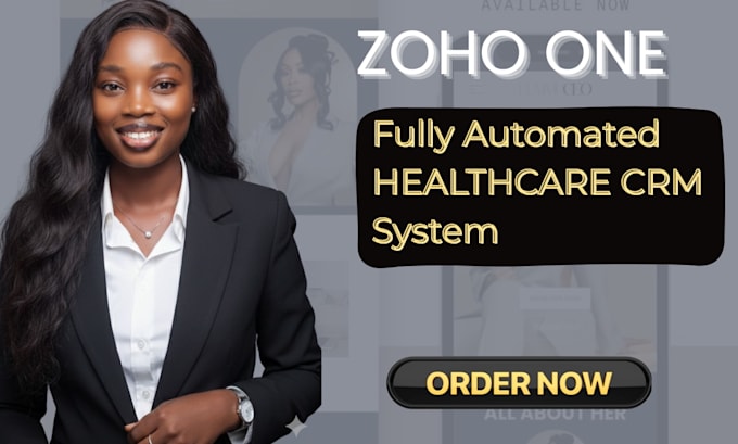 do zoho one setup for healthcare, telehealth zoho CRM, workflow campaigns, sites