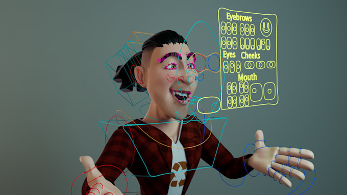 create professional 3d character rigging for maya
