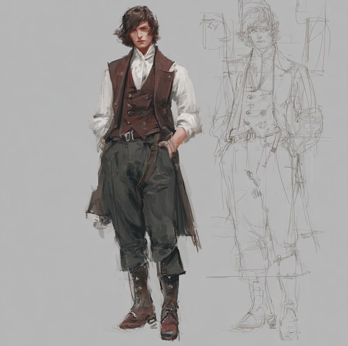 Do character design and concept art for you by Edgaramer | Fiverr