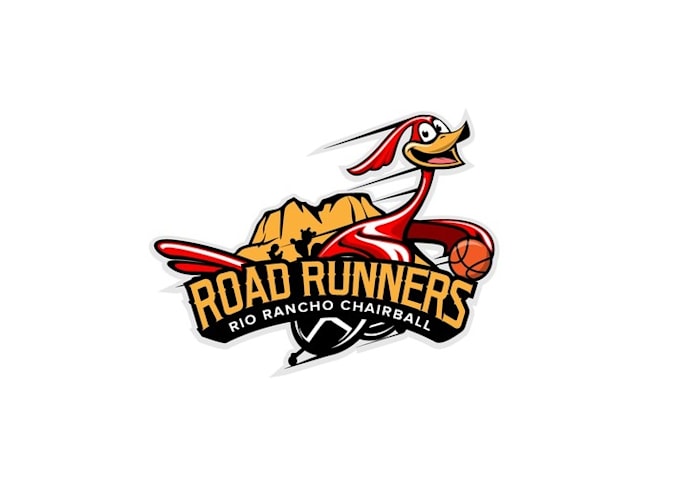 design classic wheelchair basketball team logo