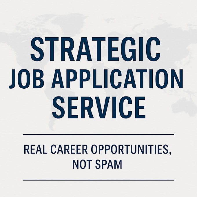 help u find a job from start to finish
