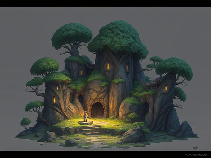 design and illustrate environmental art