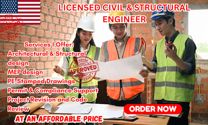 full licensed engineer city building permit ready plan oregon ohio colorado utah