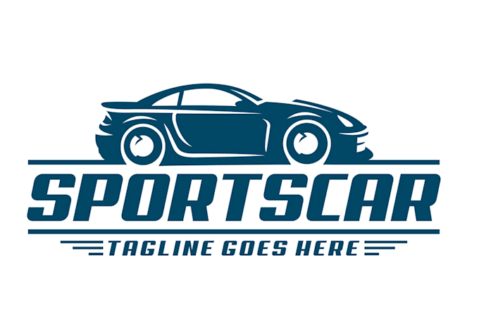 design a modern, creative automobile car logo