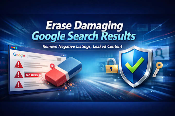 remove fake negative article  bad news from google search