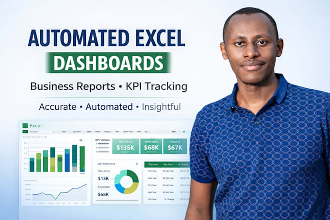 create automated excel dashboards and business reports