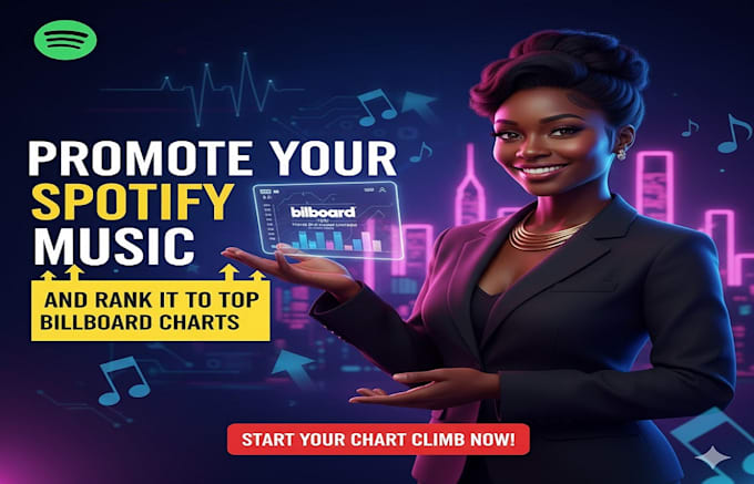 Spotify Billboard Rto Promote your spotify music and rank it to top billboard charts by ...