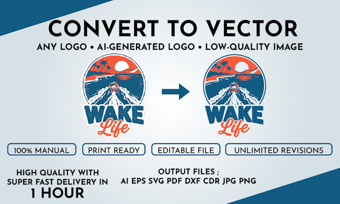 vector tracing, redraw, convert logo to vector, recreate in vector