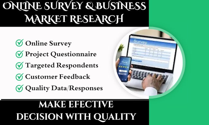 conduct online surveys with over 1000 respondents