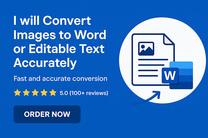 convert images to word or editable text accurately