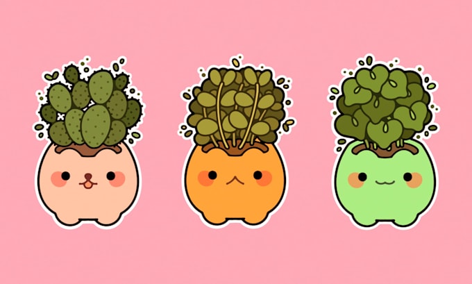 draw cute cartoon illustration