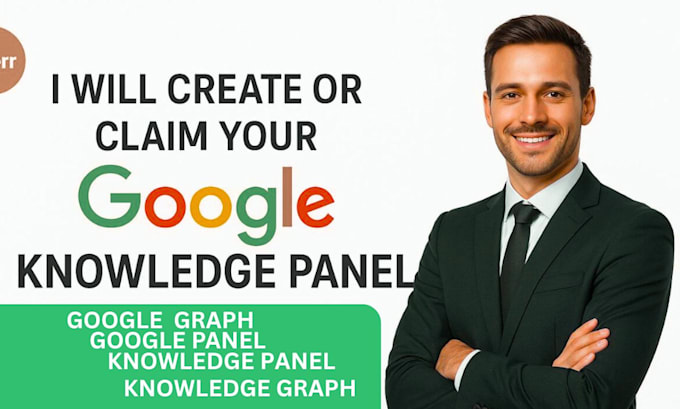create and verify goggle knowledge panel for person or brand
