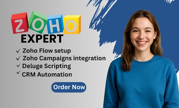 Automate your workflows using zoho flow and deluge scripting by Lena ...