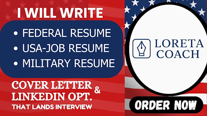 Write a professional federal resume that meets usajobs and government ...