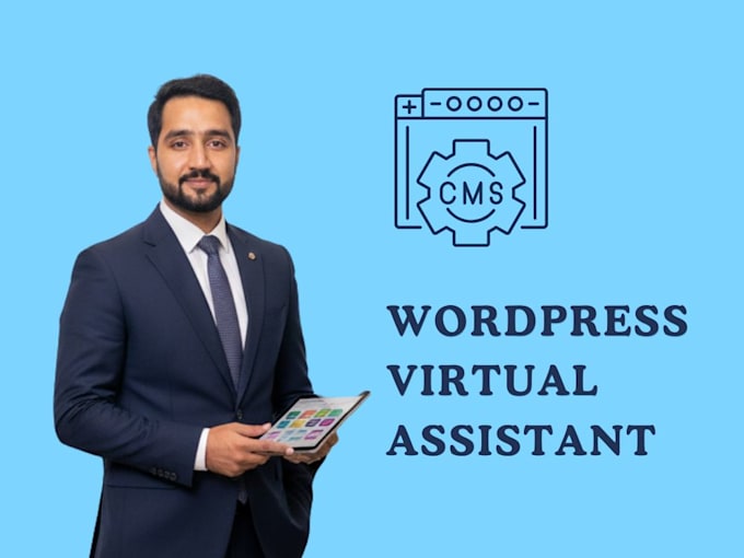 be your wordpress virtual assistant for blog uploads and SEO