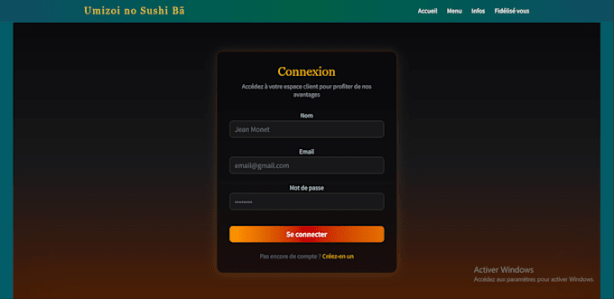 create a modern and fast showcase website
