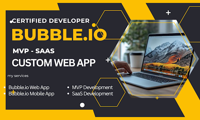 Develop bubble io web app mvp saas bubble app developer by Luca_geor ...