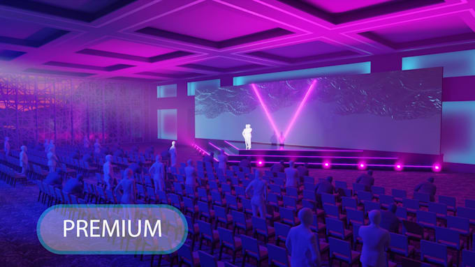 visualize and create stunning stage and event designs
