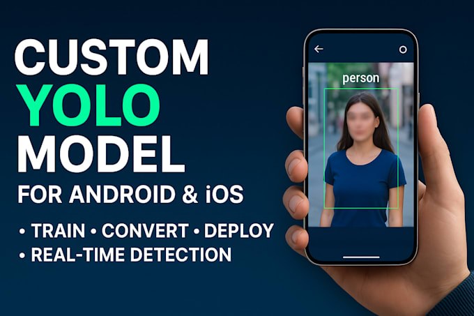 Build a custom yolo model for android and ios real time object ...