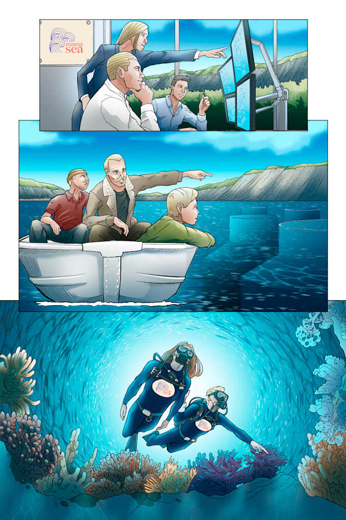 create a comic book for you