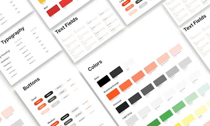 Build ui ux design system and style guide by Expert_manal | Fiverr