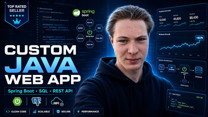 create a fullstack java web app for you