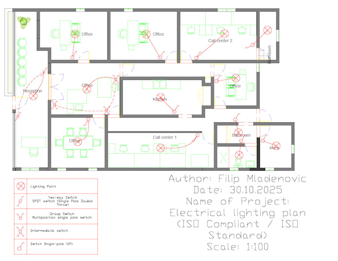 create a lighting plan