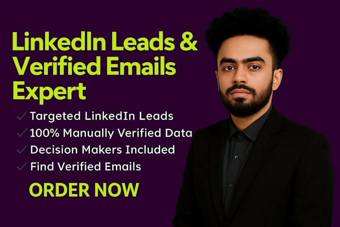 find verified emails and linkedin leads
