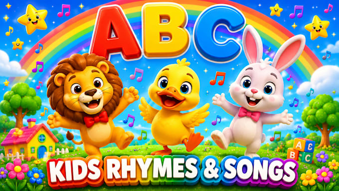 3d nursery rhymes animation videos for kids youtube channel