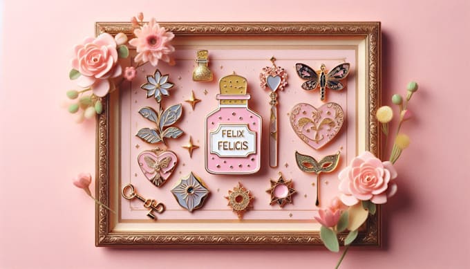 create enamel pin artwork with fast delivery in 24h