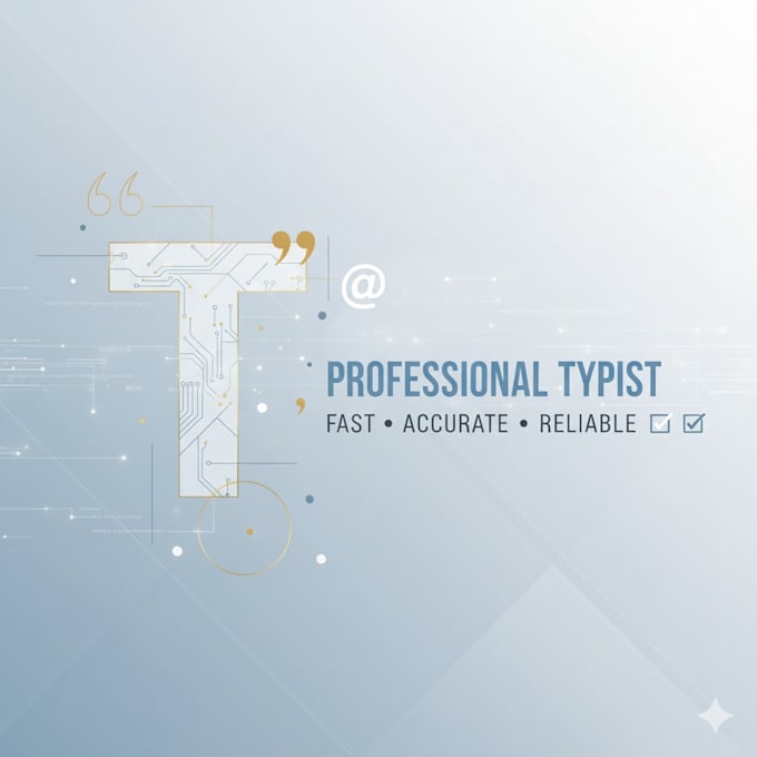 do professional typing services