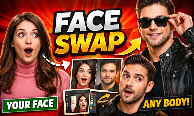 realistic face swap photoshop editing with perfect results