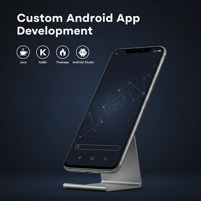 develop a professional android application with modern UI