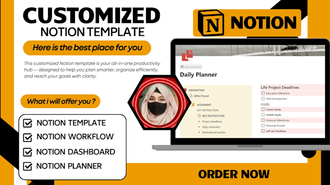 notion template notion expert and custom notion template in 24 hours
