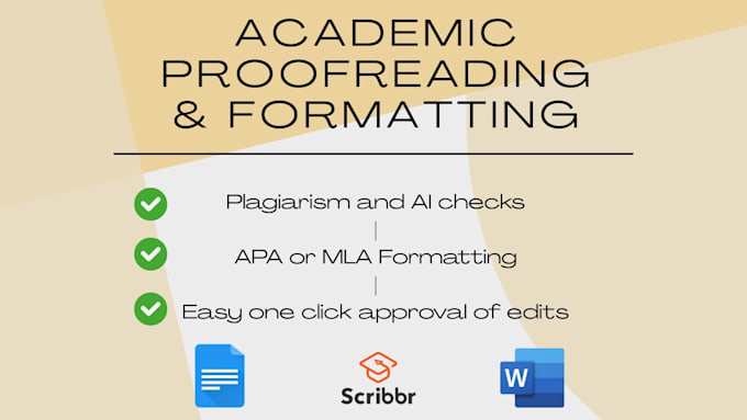 proofread your academic or technical writing