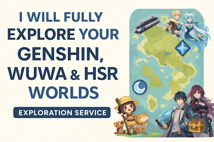 help you explore genshin, honkai star rail, wuthering waves
