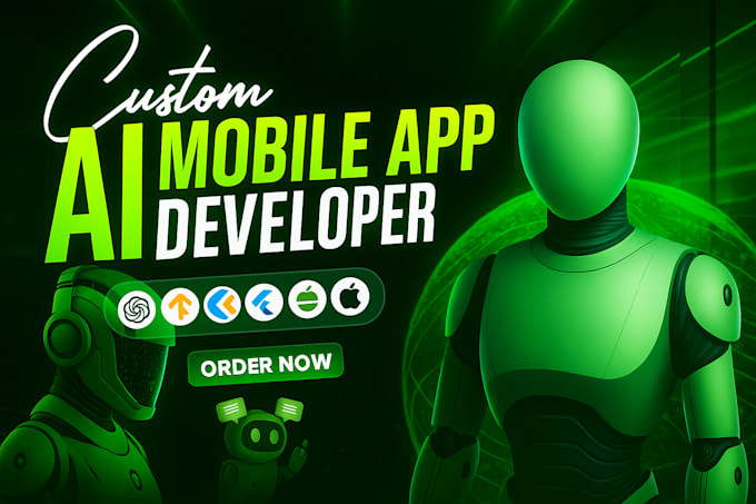 Ai mobile app with gpt claude gemini integrations for ios android saas ...