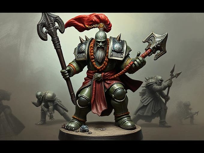 professionally paint your warhammer, dnd, tabletop,
