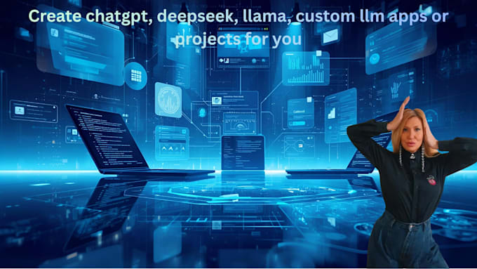 create chatgpt, deepseek, llama, custom llm apps or projects for you