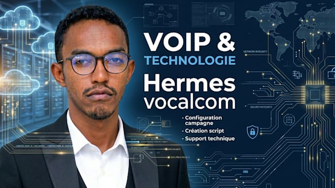 configure, optimize or provide support on hermes vocalcom