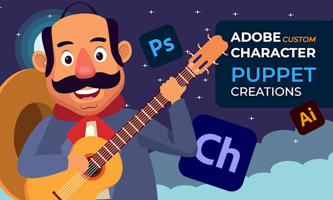 create adobe character animator puppets for animation