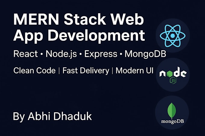 develop modern full stack web apps using react and node js
