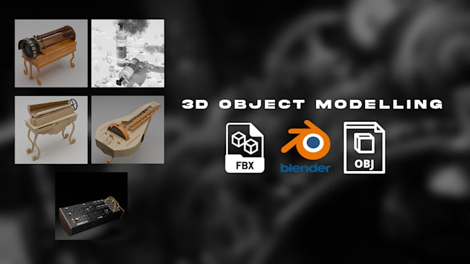 Create high quality 3d models for your products by Bittersynth | Fiverr