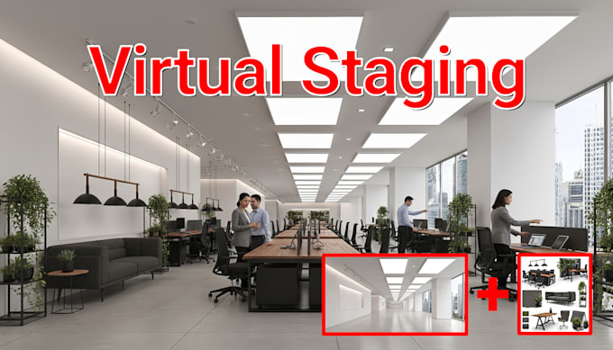 do virtual staging, virtual decoration, virtual renovation