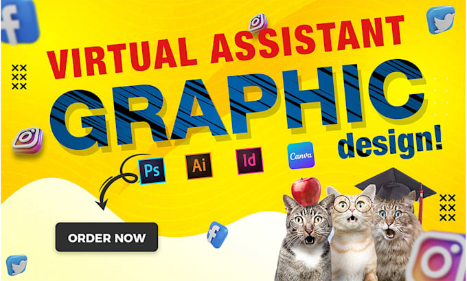 be your virtual assistant for any creative layout design