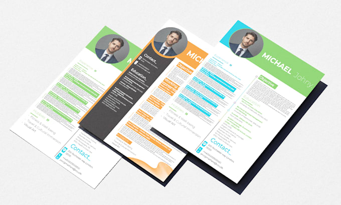 make professional CV or resume design