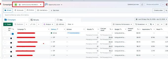 be your facebook and instagram ads expert, meta ads manager