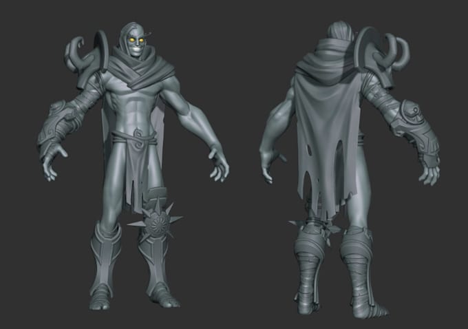 sculpt and design custom miniatures for 3d printing and tabletop games