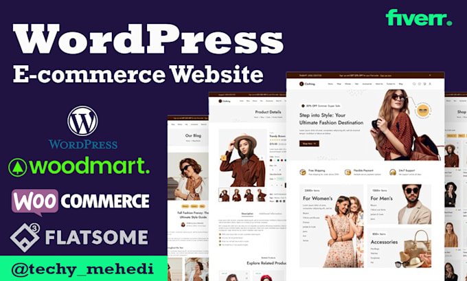 build an ecommerce website using wordpress and woocommerce