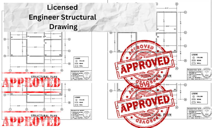 Be your california licensed engineer for architectural stamp and permit ...